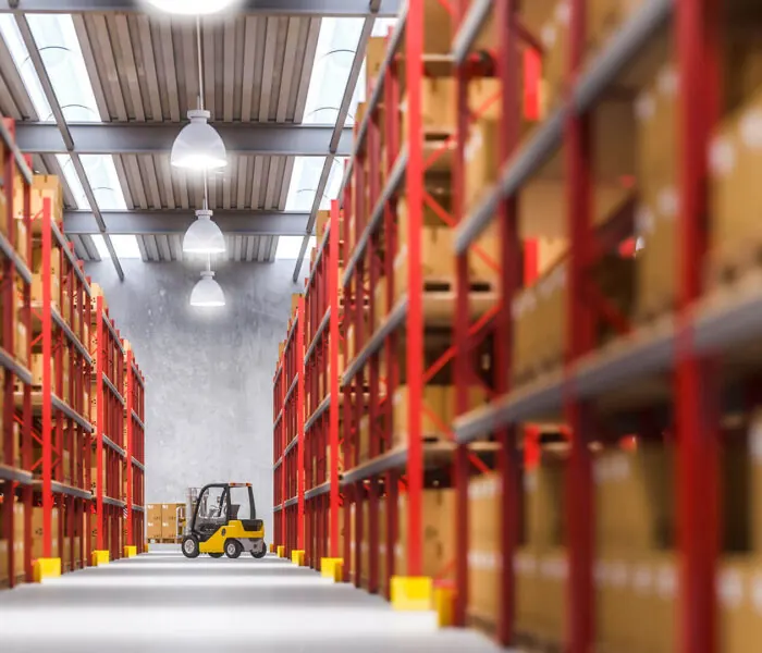 Illustrative warehousing and storage photograph